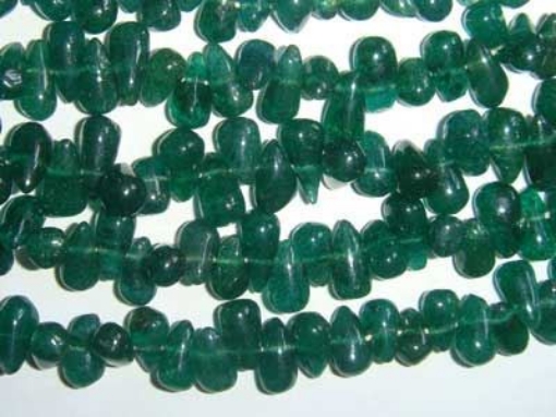 Aventurine Green Side Drill Drop