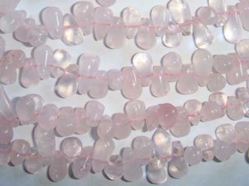 Picture of Rose Quartz Side Drill Drop