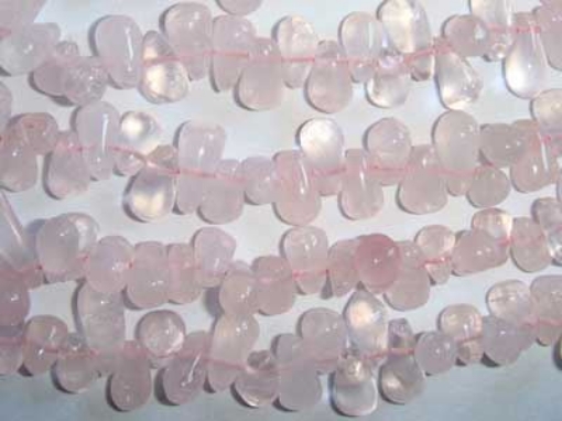 Picture of Rose Quartz Side Drill Drop