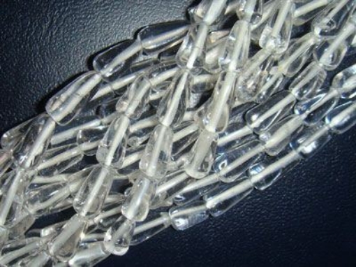 Crystal Top Drill Drop Beads