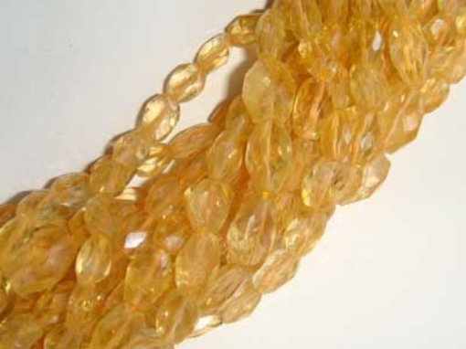Citrine Faceted Oval