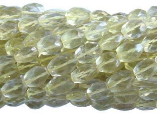 Lemon Topaz Faceted Oval