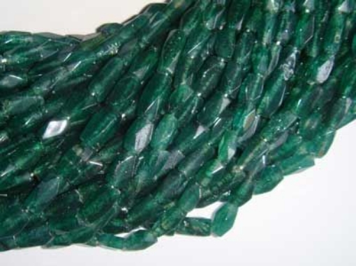 Green Aventurine Faceted Brick