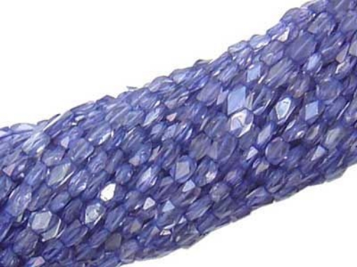 Iolite Faceted Brick