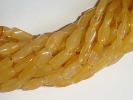 Yellow Aventurine Faceted Brick