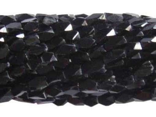 Black Spinal Faceted Brick