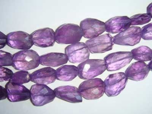 Amethyst Light Faceted Tumble