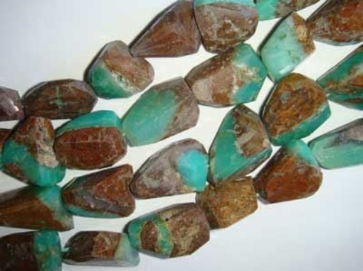 Bio Chrysoprase Faceted Tumble