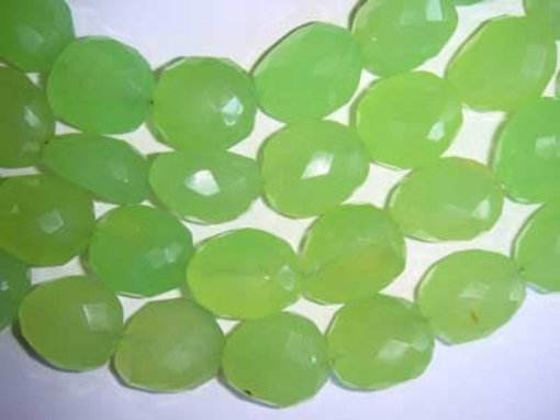 Chalcy Lime Faceted Tumble