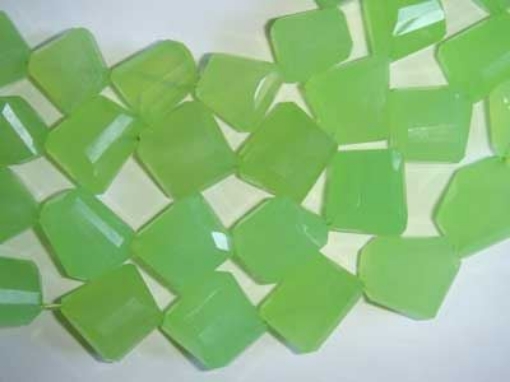 Chalcy Lime Mac Faceted Tumble