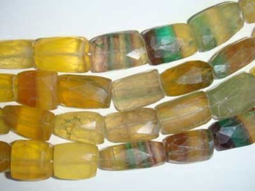 Fluorite Faceted Tumble