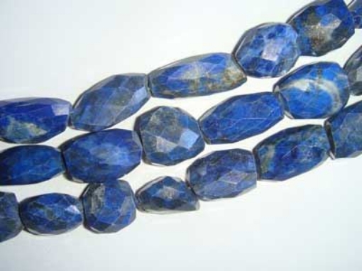 Lapis Faceted Tumble