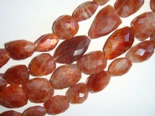 Sunstone Faceted Tumble