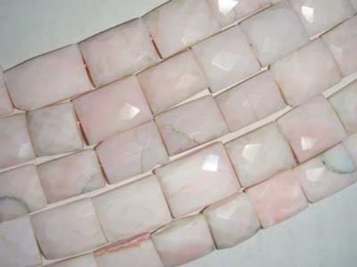 Pink Opal Faceted Chiclet
