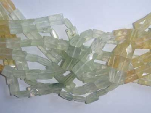 Prehnite Faceted Chiclet