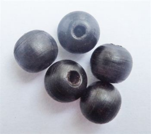 Ebony Wood Beads 9mm