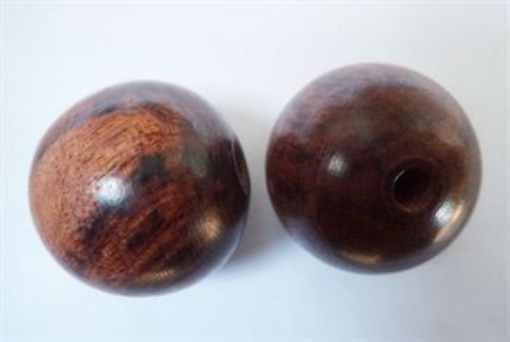 Rose Wood Beads 19mm