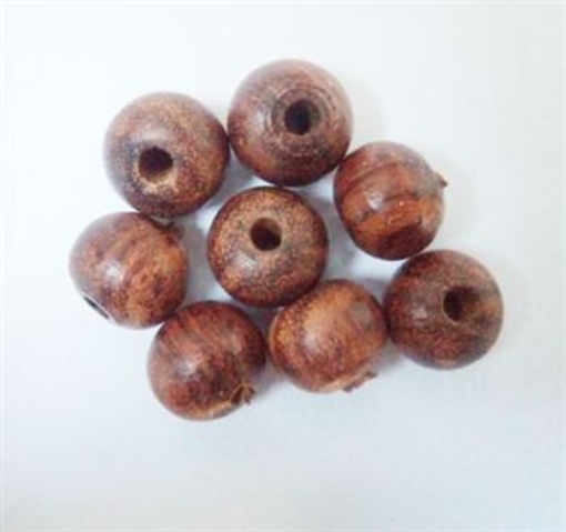 Rose Wood Beads 9mm