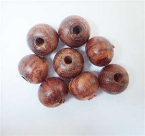 Rose Wood Beads 9mm