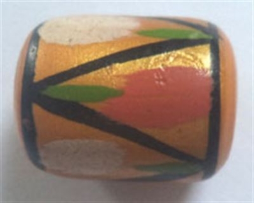 Wooden Painted Beads