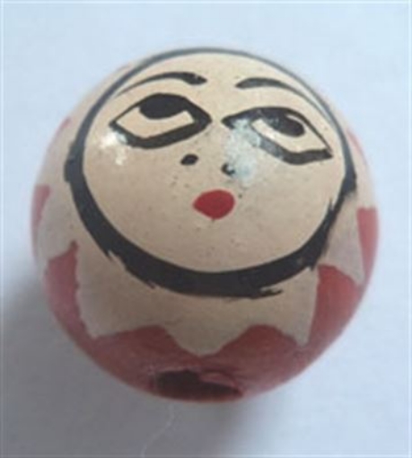 Picture of Wooden Painted Beads