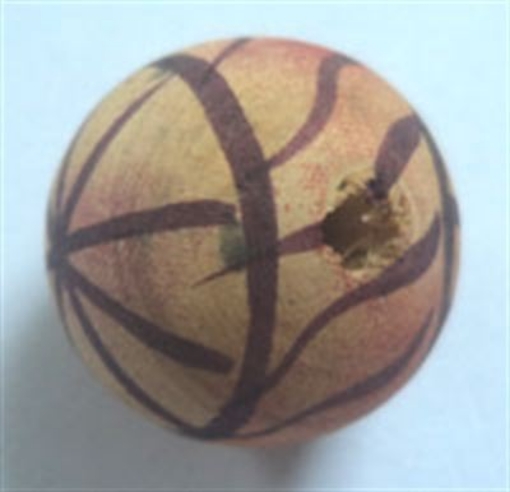 Wooden Painted Beads