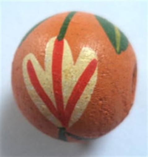 Wooden Painted Beads