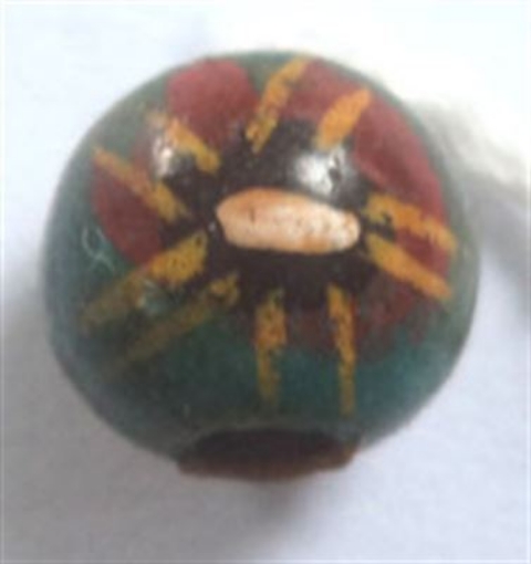 Wooden Painted Beads