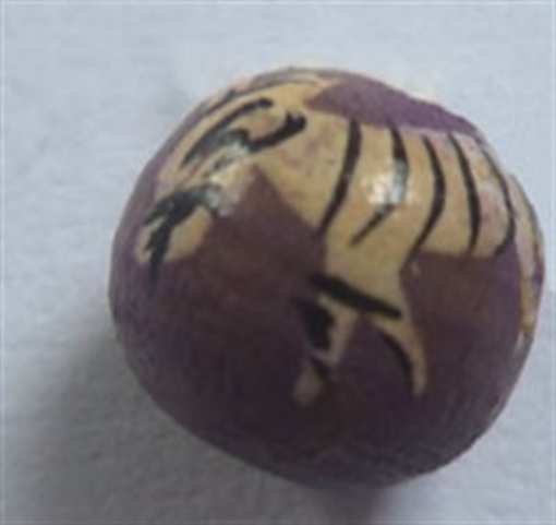 Wooden Painted Beads