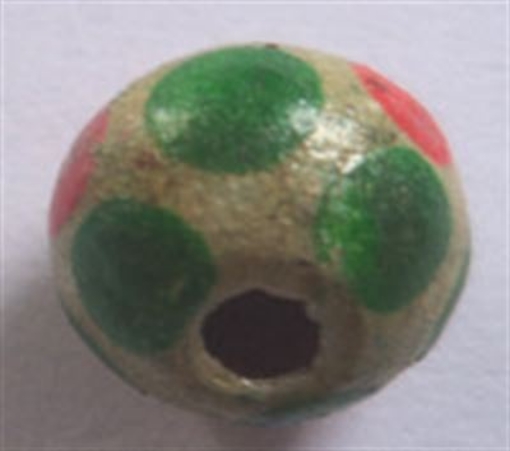 Wooden Painted Beads