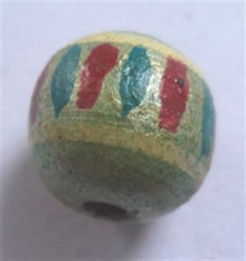 Wooden Painted Beads