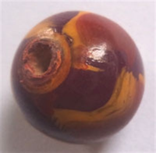 Wooden Painted Beads