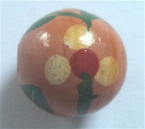 Wooden Painted Beads