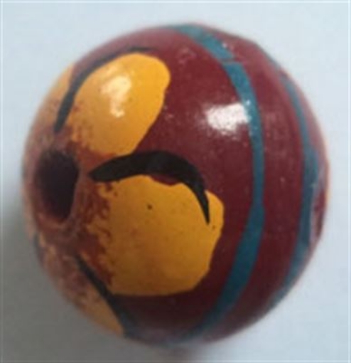 Wooden Painted Beads