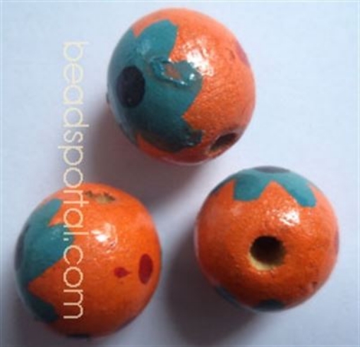 Copy of Wooden Painted Beads