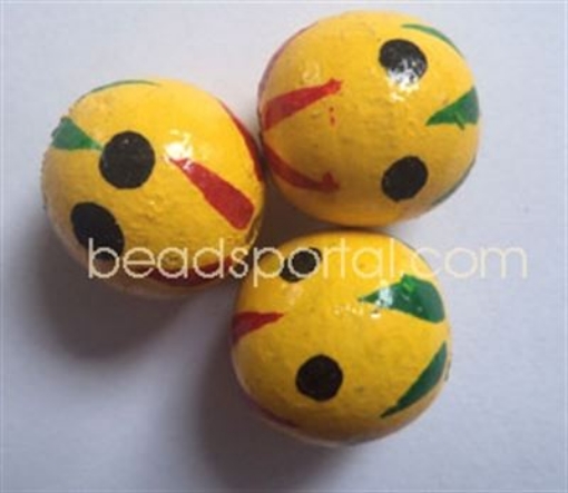 Wooden Painted Beads