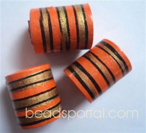 Wooden Painted Beads