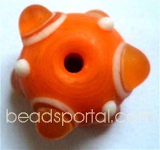 Lampwork Bumpy Beads