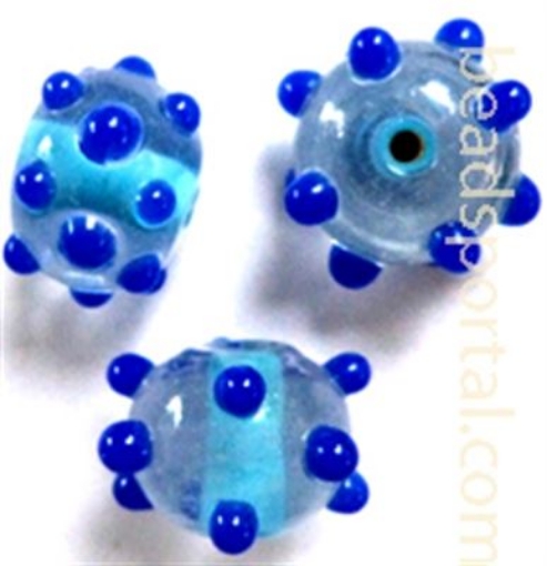 Lampwork Bumpy Beads