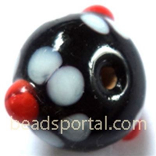 Lampwork Bumpy Beads