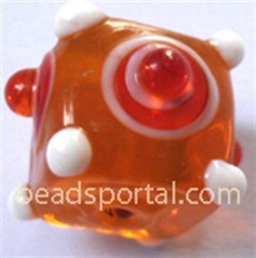 Lampwork Bumpy Beads