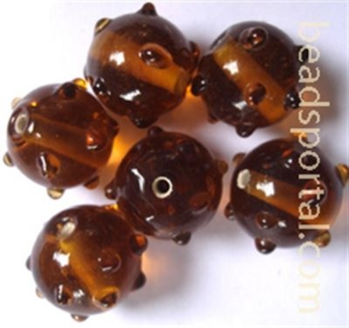 Lampwork Bumpy Beads