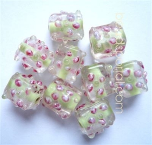 Lampwork Bumpy Beads