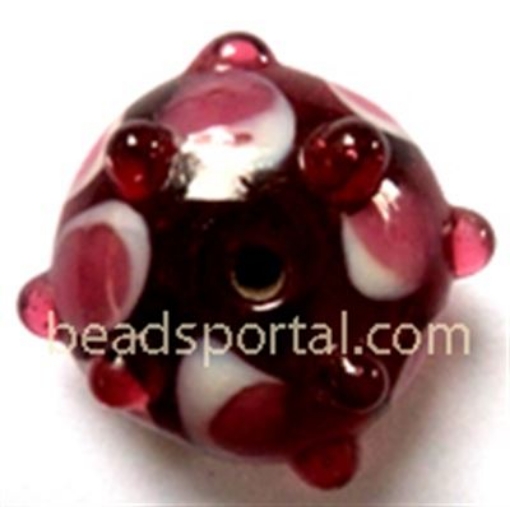 Lampwork Bumpy Beads