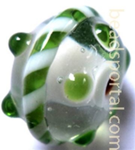 Lampwork Bumpy Beads