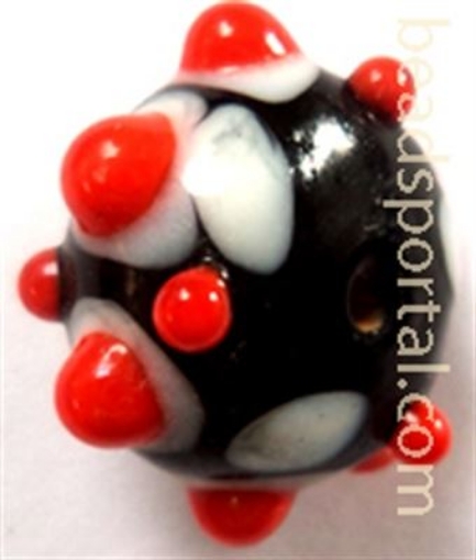 Lampwork Bumpy Beads