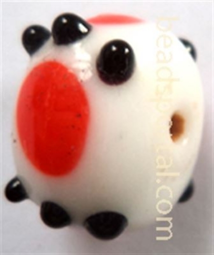 Lampwork Bumpy Beads