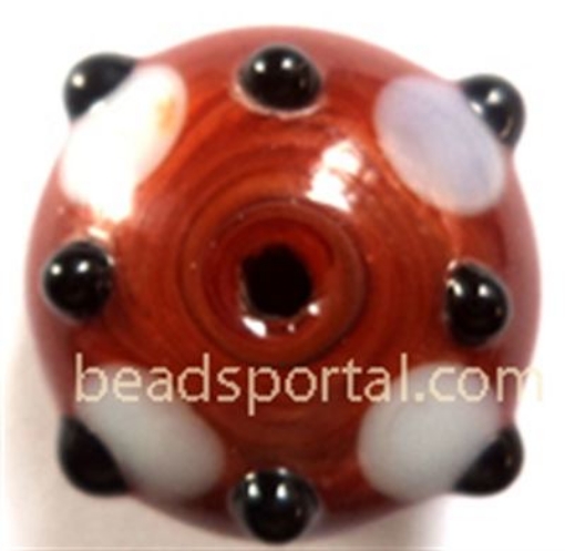 Lampwork Bumpy Beads