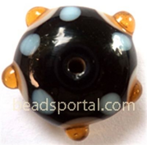 Lampwork Bumpy Beads