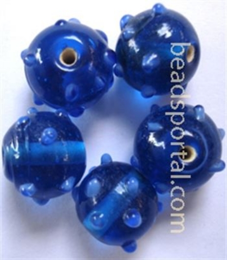 Lampwork Bumpy Beads